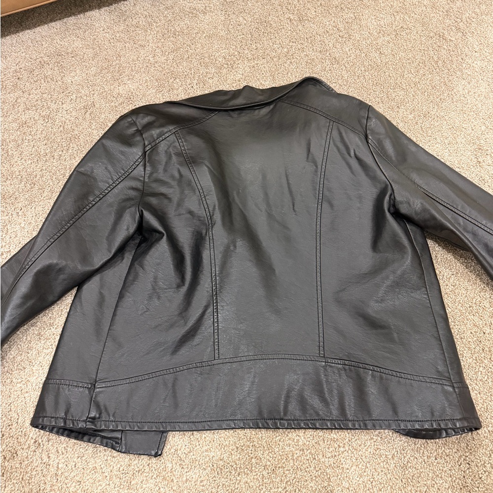 GAP Women’s Black Biker Jacket - Picture 3 of 3